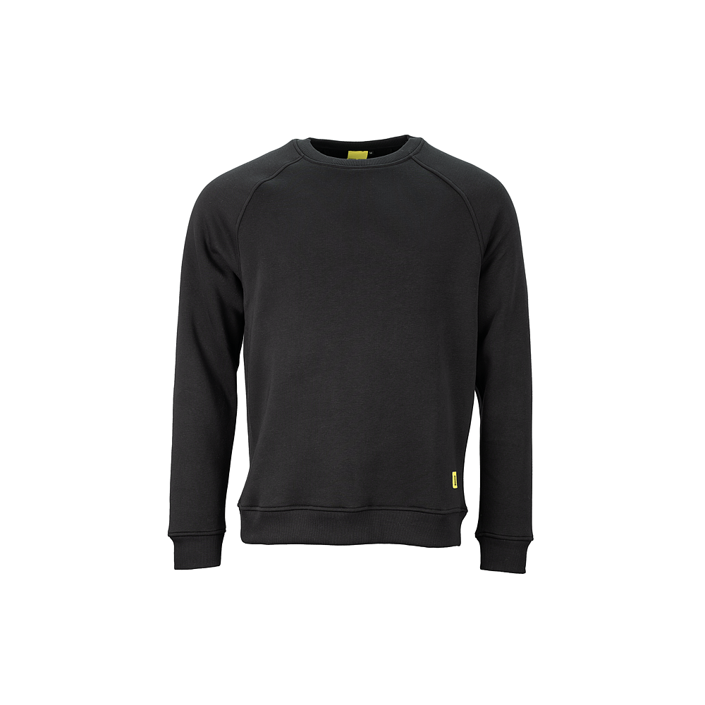 Rundhals-Sweatshirt schwarz S