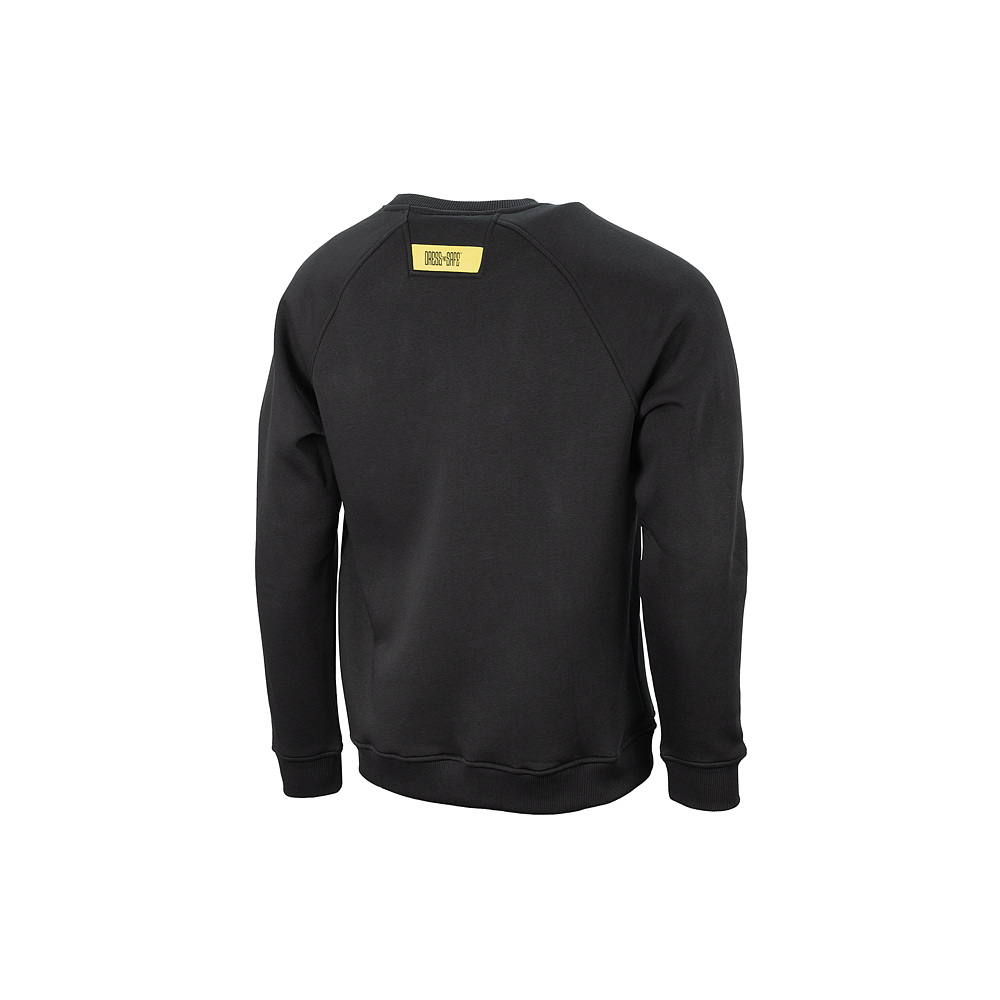 Rundhals-Sweatshirt schwarz S