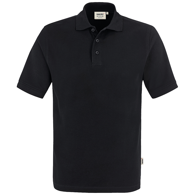 Herren Polo-Shirt Classic schwarz XXL