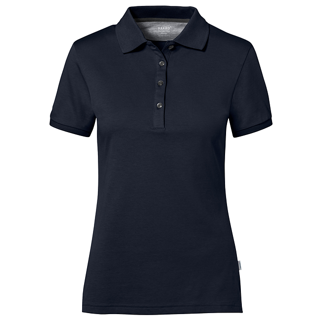 Damen Polo-Shirt Funktion Navy L