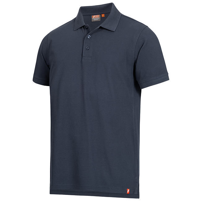 Herren Polo-Shirt Basic Navy L